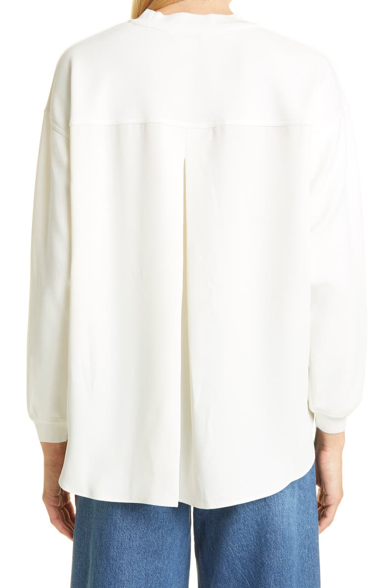Club Monaco Modern Sweatshirt, Alternate, color, Egret