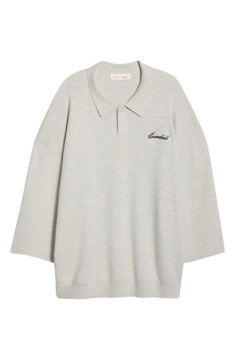 Signature Wool Polo Sweater
