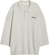 Fear of God Essentials Signature Wool Polo Sweater