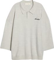 Fear of God Essentials Signature Wool Polo Sweater