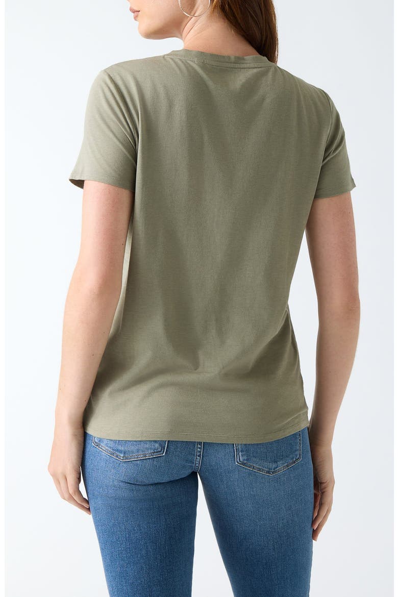 Sunglasses Mood Crewneck T-Shirt, Alternate, color, OPEN GREEN