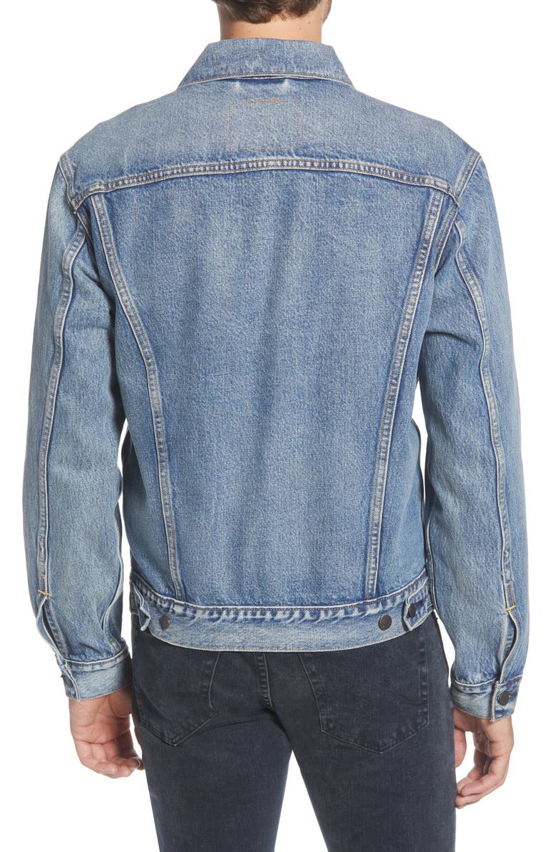 Levi's<sup>®</sup> Vintage Fit Denim Trucker Jacket, Alternate, color,