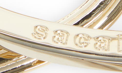 SACAI SACAI INTERLOCKING CARABINER BANGLE 