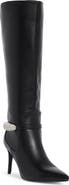 Princess Polly Domineca Knee High Faux Leather Boot