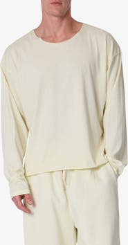 mnml Raw Hem Oversize Long Sleeve T-Shirt