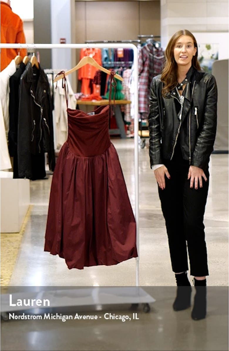 Tie Shoulder Midi Dress, sales video thumbnail