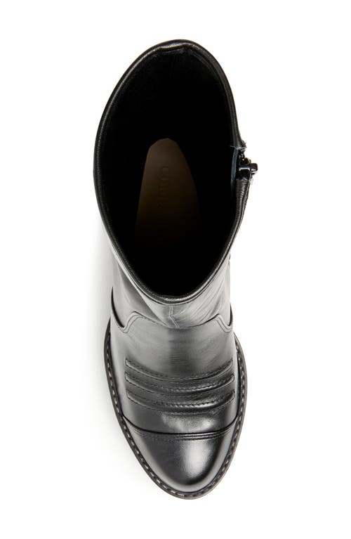 Cinq À Sept Marley Lug Sole Platform Boot In Black