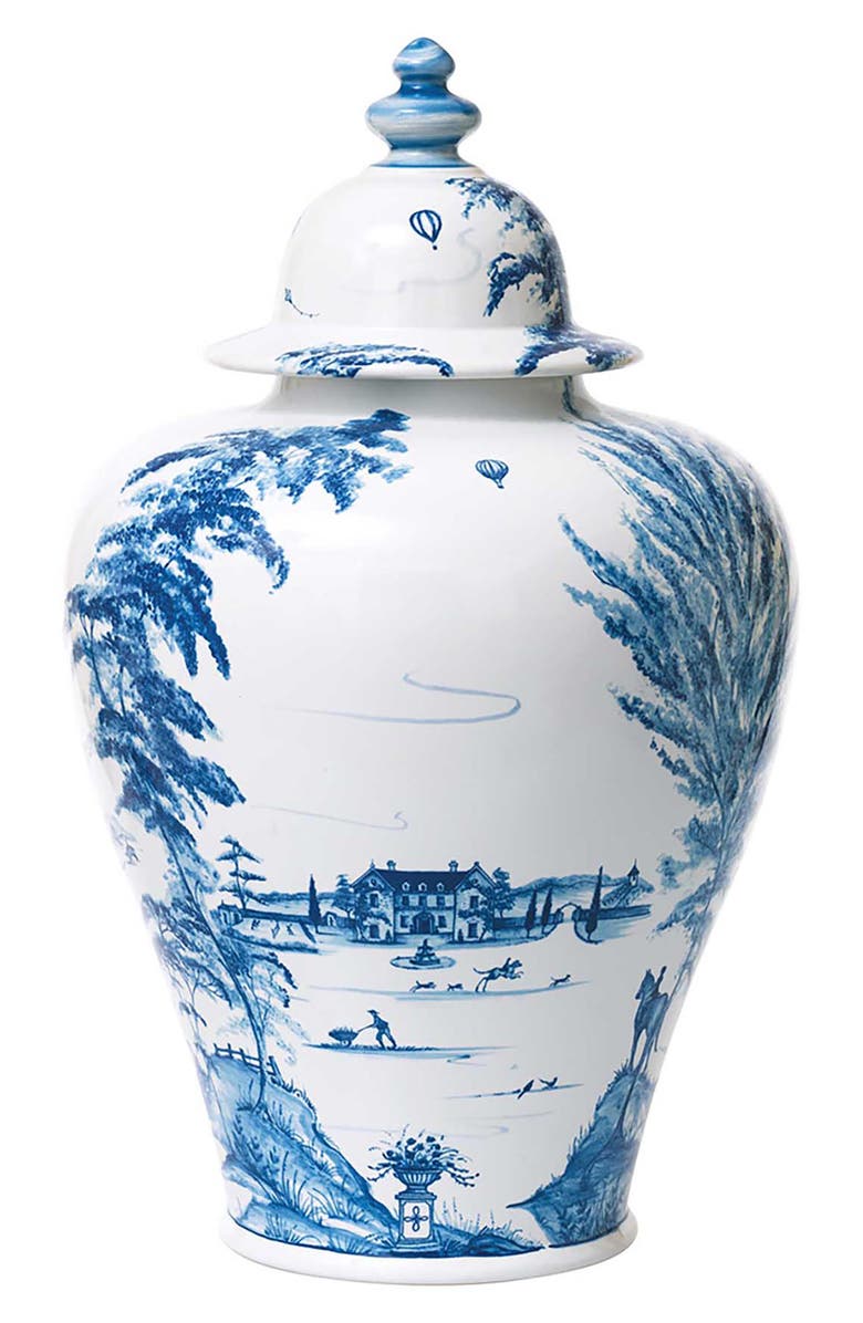 Juliska Country Estate Ginger Jar, Main, color, Delft Blue