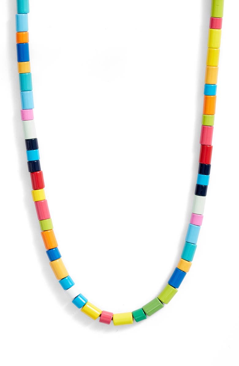 ROXANNE ASSOULIN Starburst U-Tube Necklace, Main, color, 