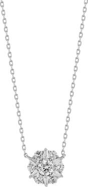 GLAZE JEWELRY Cubic Zirconia Flower Pendant Necklace