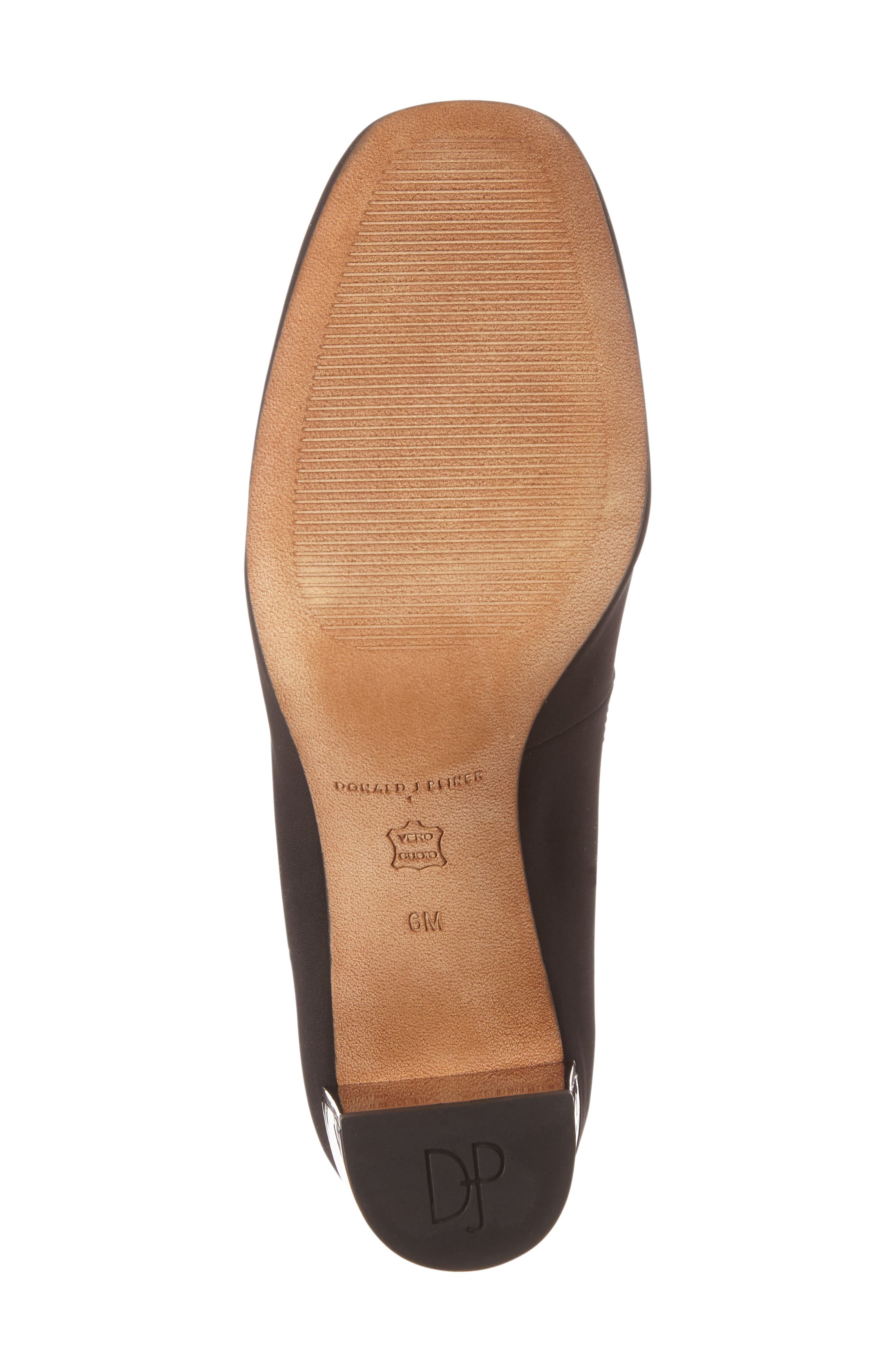 Donald Pliner Donald J Pliner Corin Block Heel Pump, Alternate, color, Black Fabric