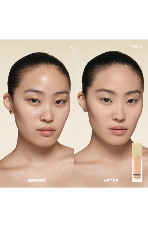Burberry Beyond Wear Perfecting Matte Foundation In 40 Light Warm