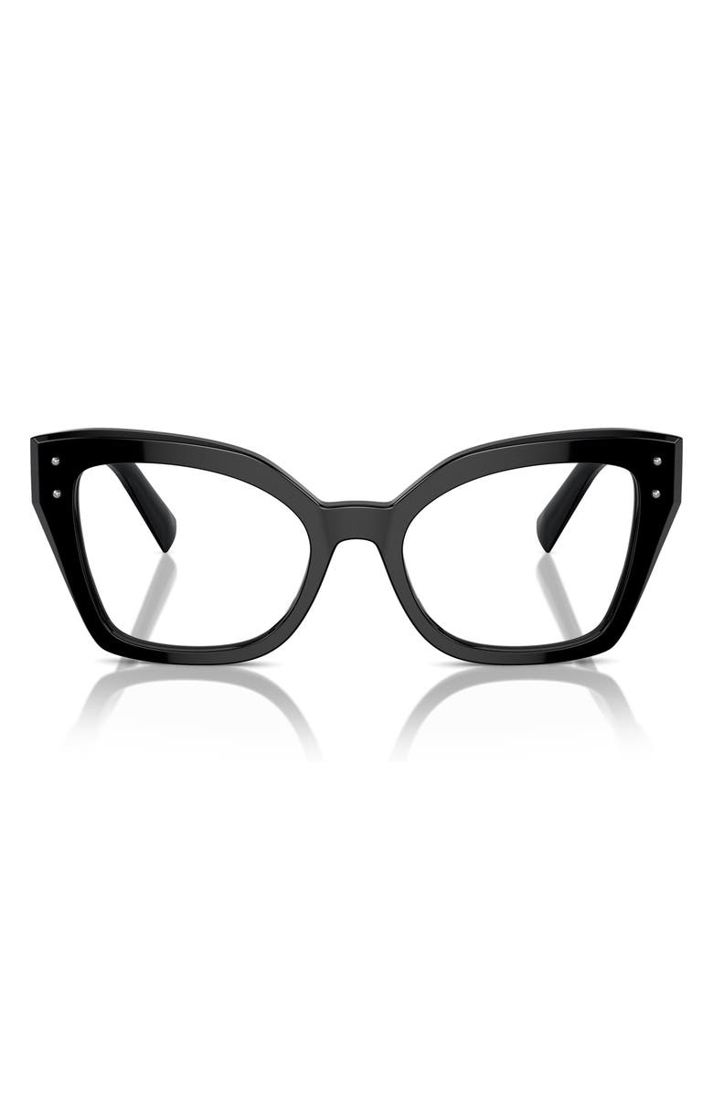 Dolce&Gabbana 53mm Butterfly Reading Glasses, Main, color,