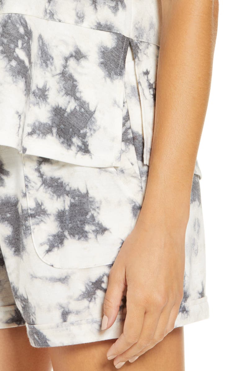 Refinery29 Peplum Double Knit Tank Top, Alternate, color, 