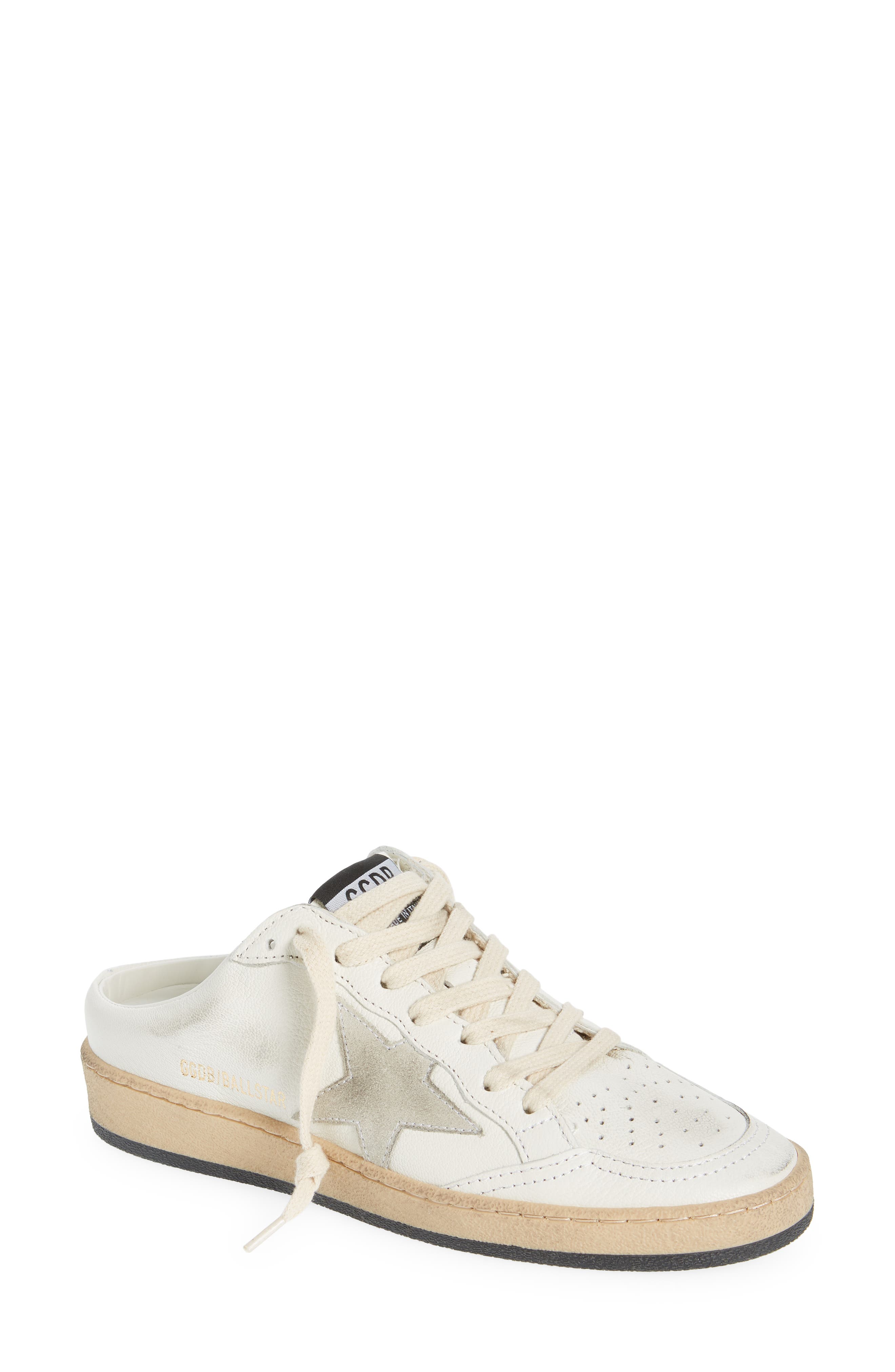 Golden Goose Ball Star Sabot Sneaker Mule, Main, color, 