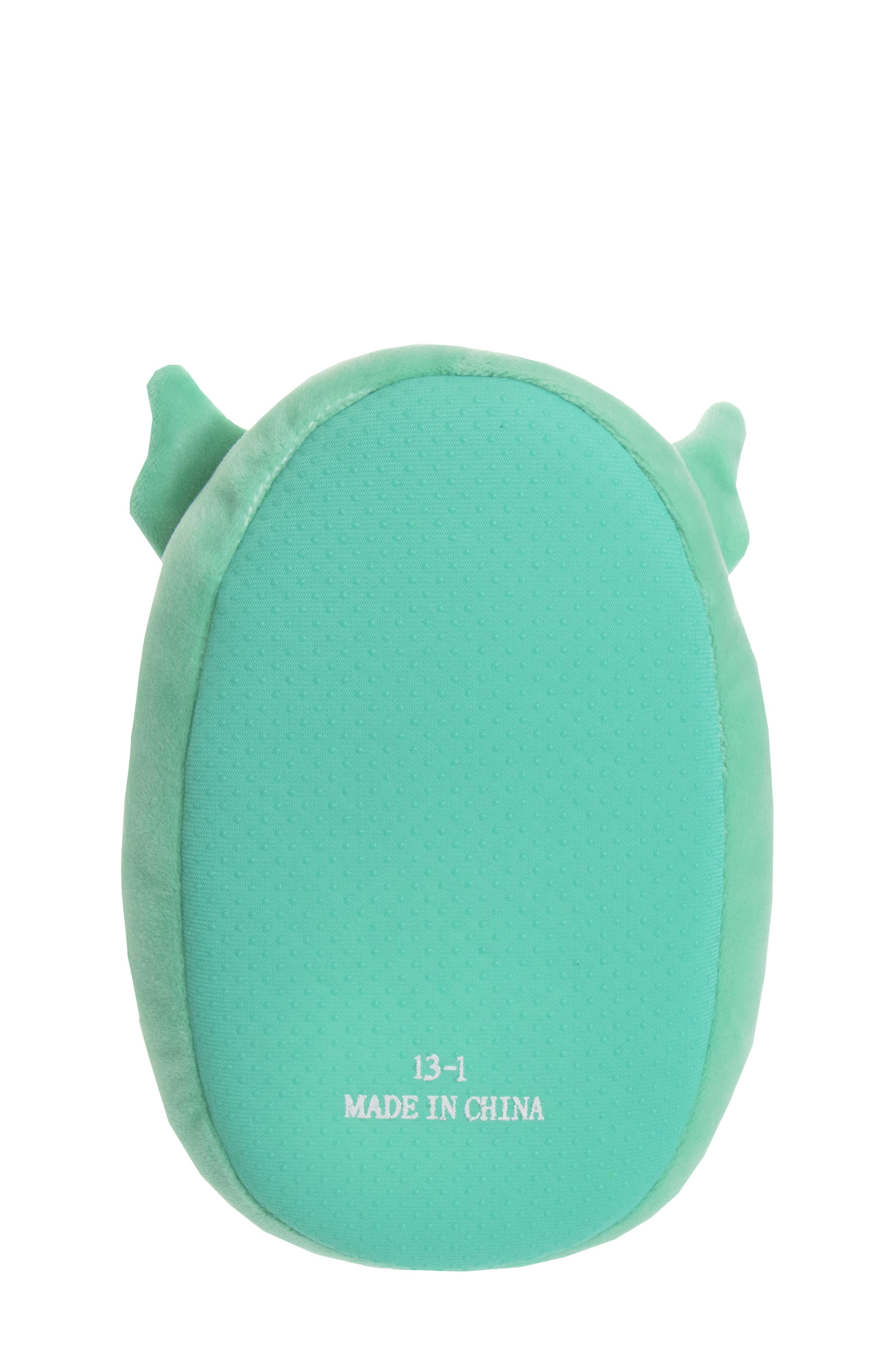 JOSMO Kids' Squishmallows Winston the Owl Plush Slipper, Alternate, color, Turquoise/ Cream