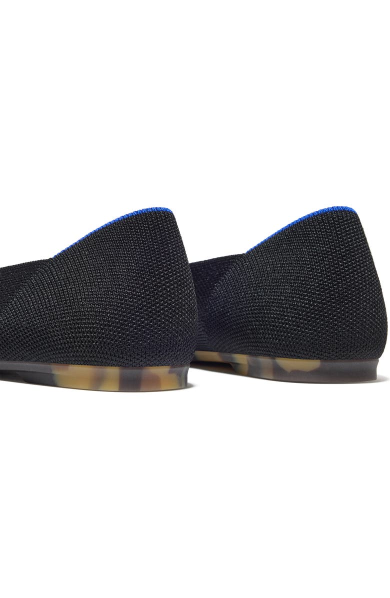 Rothy's The Emblem Point II, Alternate, color, Black