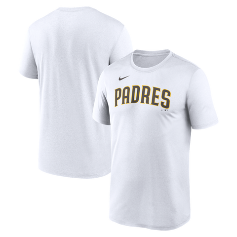 Men's Nike White San Diego Padres New Legend Wordmark Dri-FIT T-Shirt