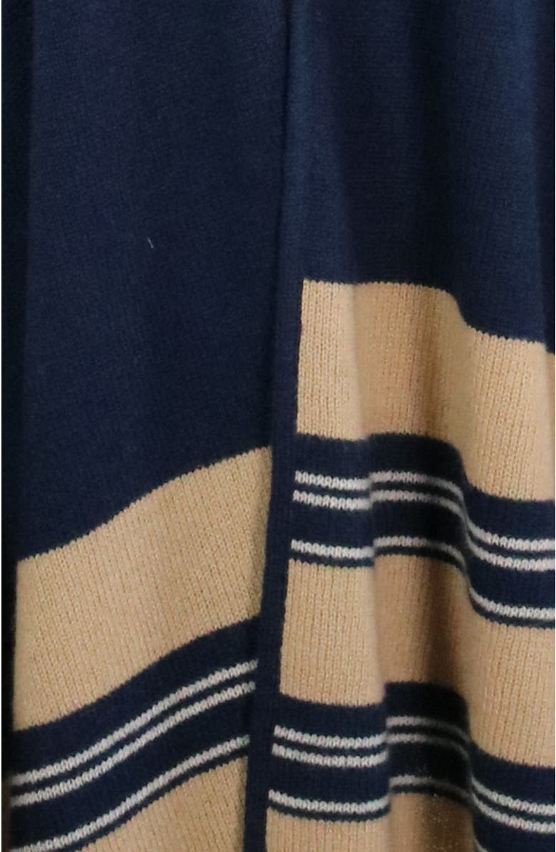 Portolano Lightweight Cashmere shawl, Alternate, color, Dark Blue Combo