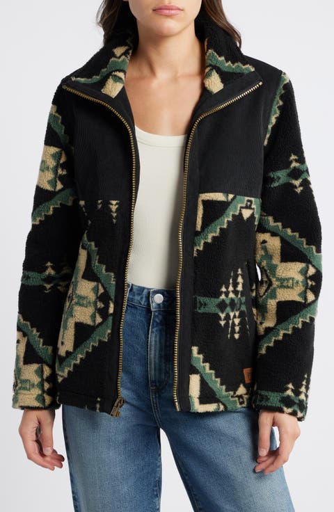 Madrona Mixed Media Coat