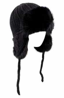 Faux Fur Trapper Cap