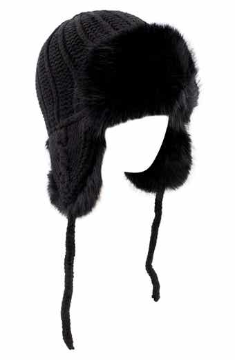 Faux Fur Trapper Cap