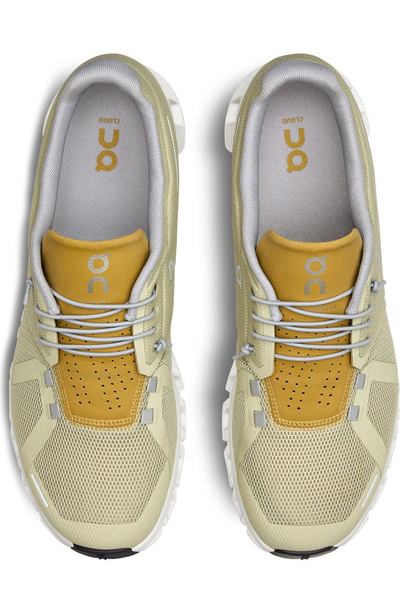 On Cloud 5 Running Shoe, Alternate, color, Haze/Bronze