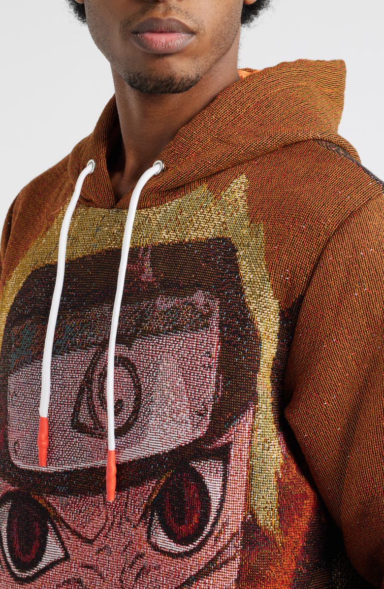 VERYRARE Kid Naruto Kyubi Hoodie, Alternate, color, Brown