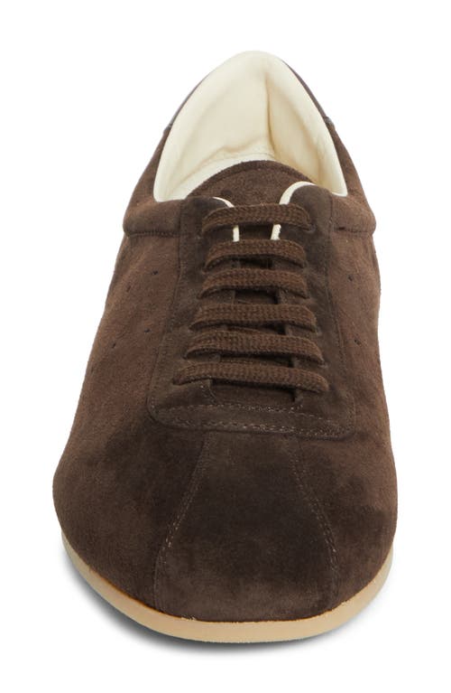 Common Projects Suede Low-profile Driving Sneakers In Brown