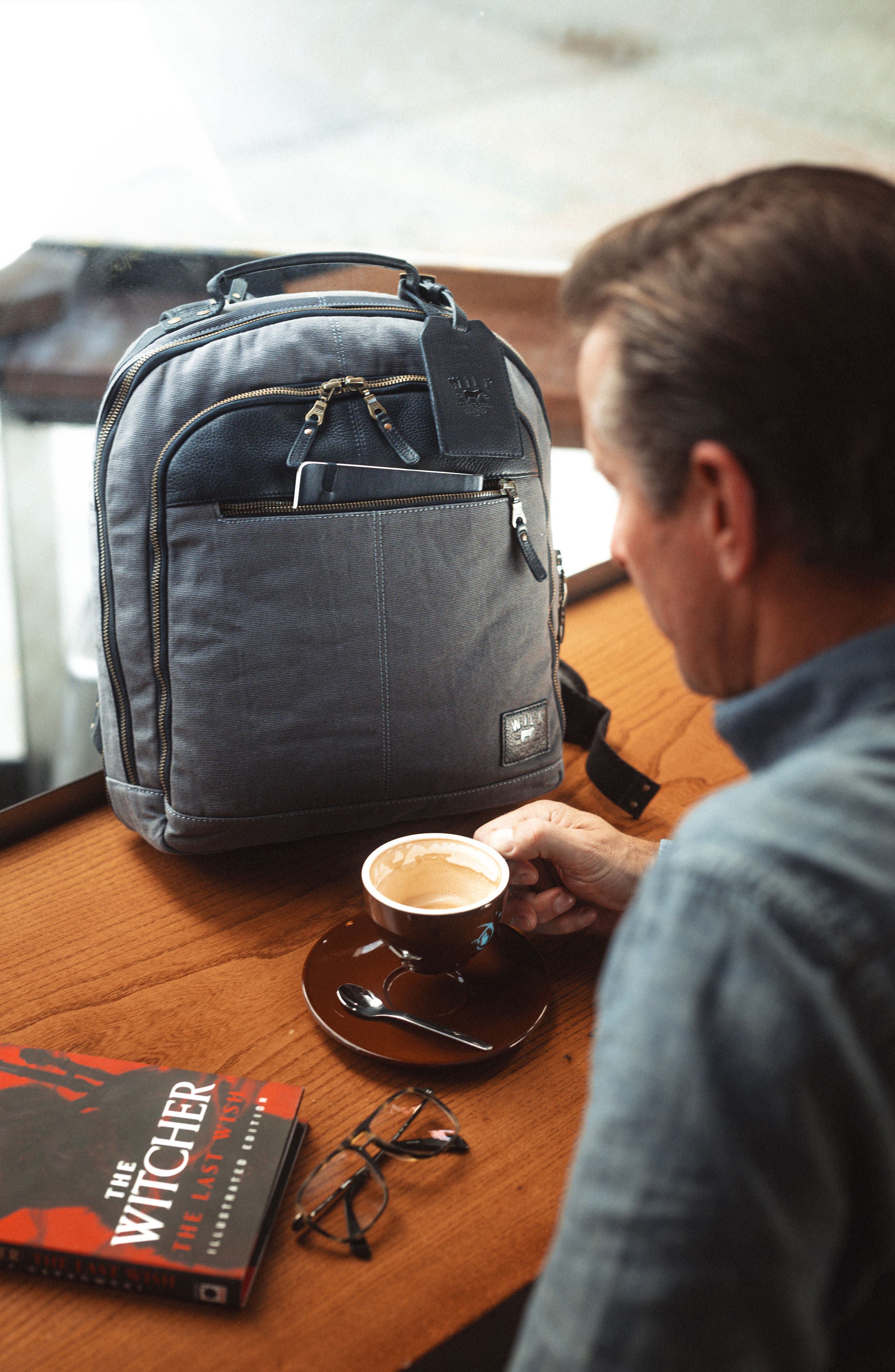 Will Leather Goods Commuter Backpack, Alternate, color, 