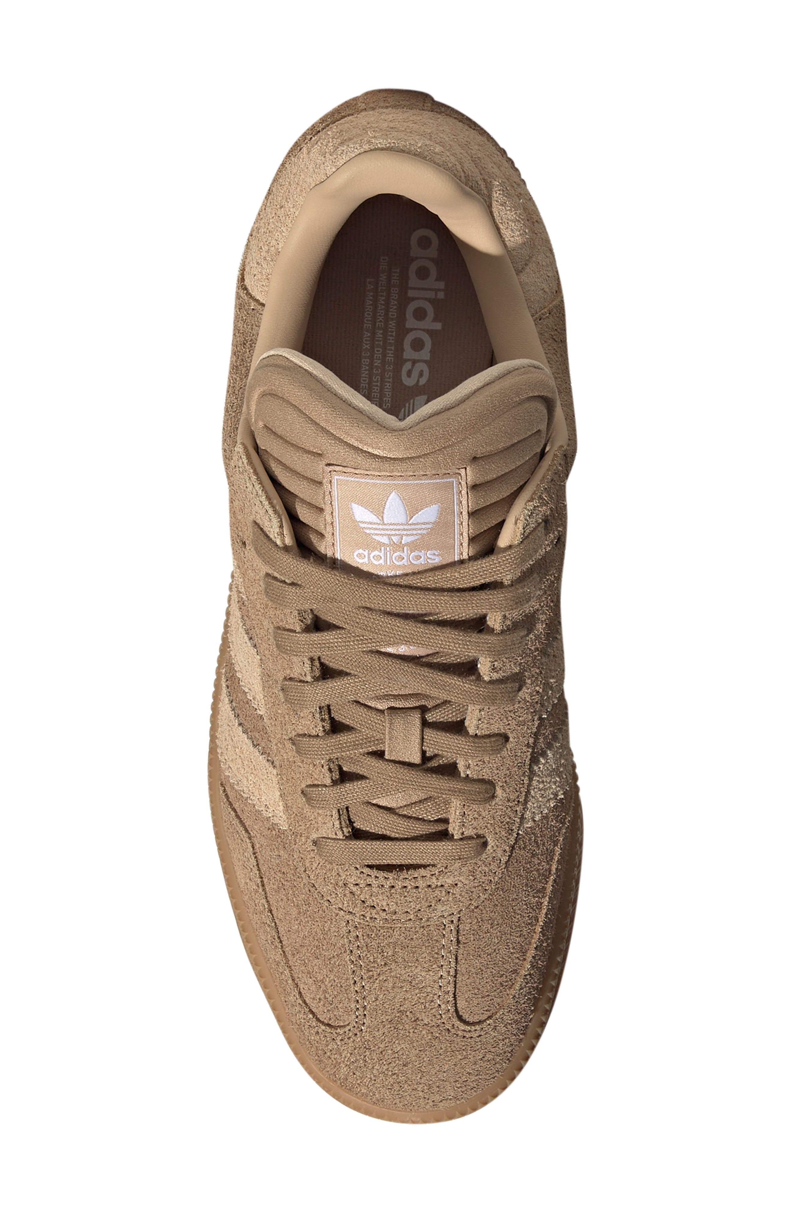 adidas Samba XLG Sneaker, Alternate, color, Cardboard/ Magic Beige/ Gum