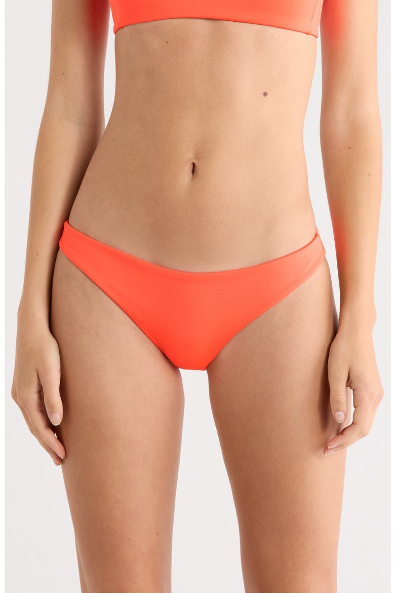 Hipster Bikini Bottoms, Main, color, APEROL NEON ORANGE