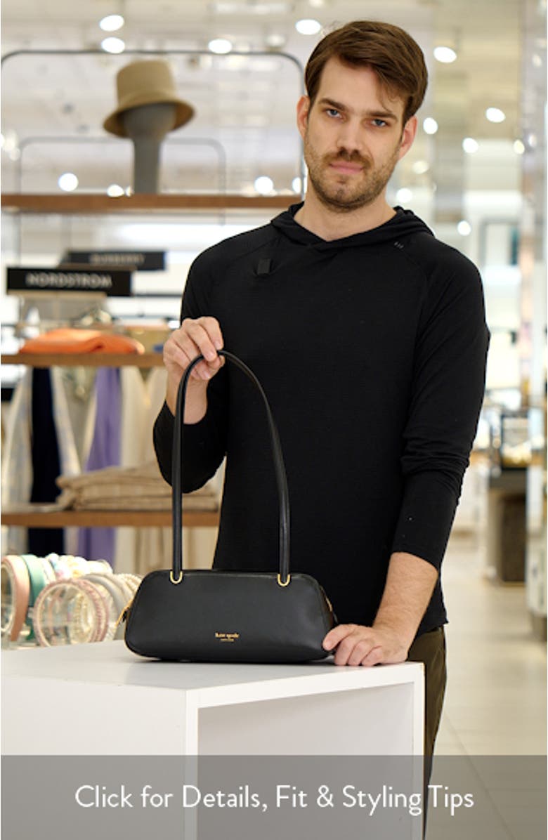 grace fine grain leather shoulder bag, sales video thumbnail