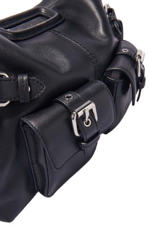 Shop Maje Miss M Cargo Bag In Black