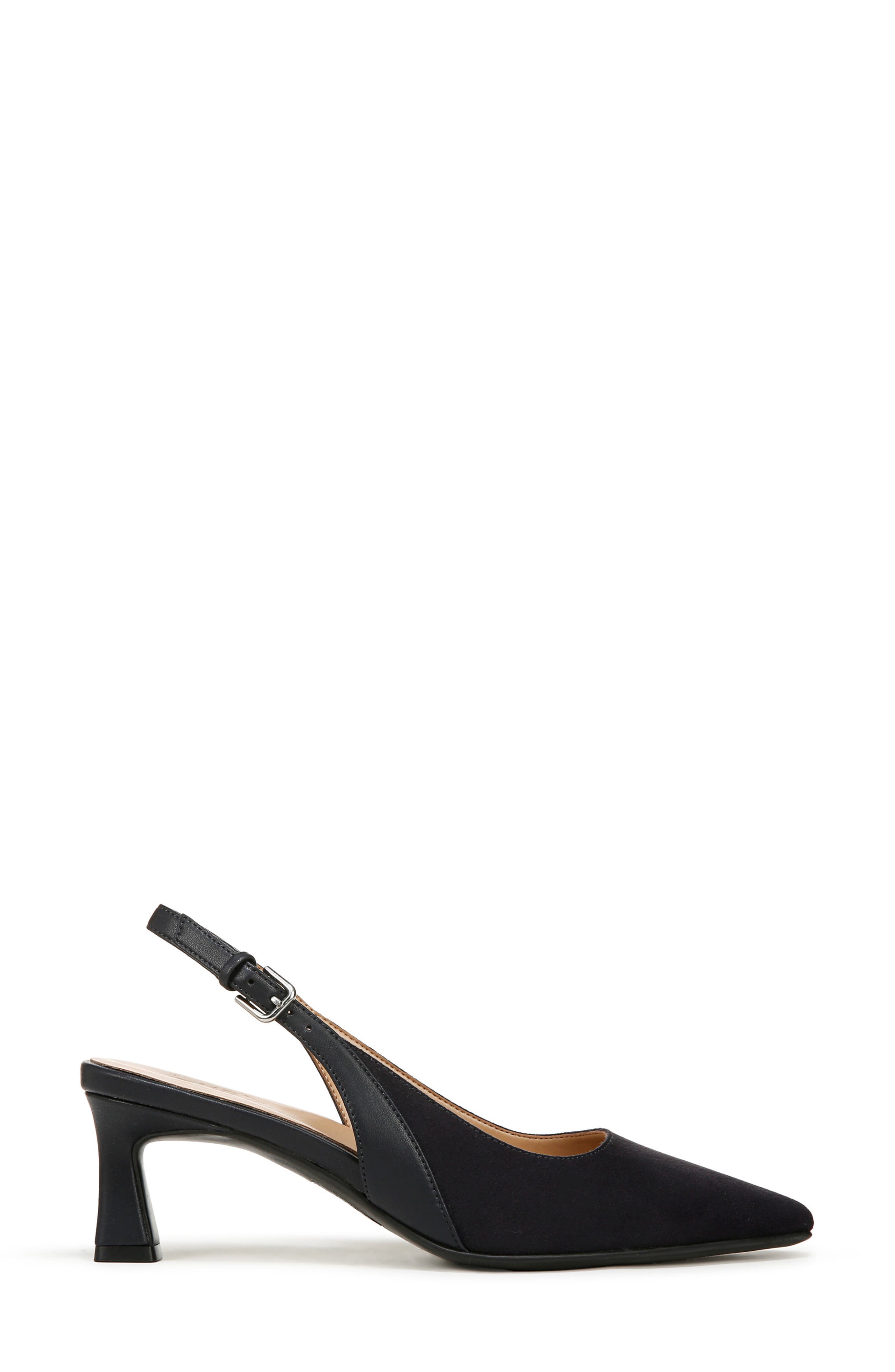 Naturalizer Tansy Slingback Pump, Alternate, color, French Navy Faux Leather