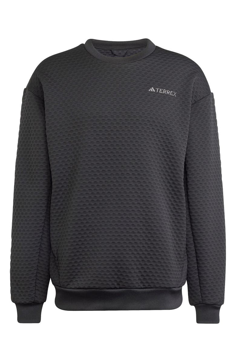 adidas Crewneck Sweatshirt, Alternate, color, Black