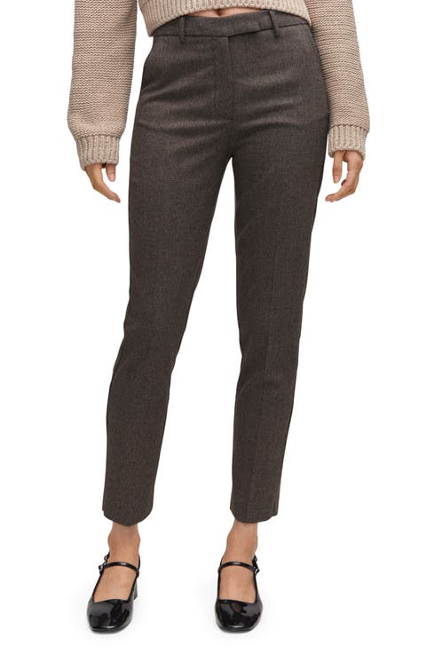 Ankle Skinny Suit Pants