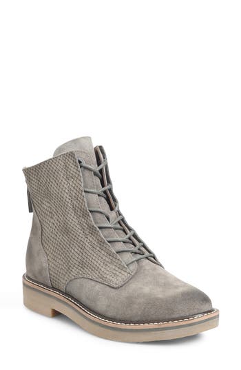 Comfortiva Renn Lace-up Boot In Gray