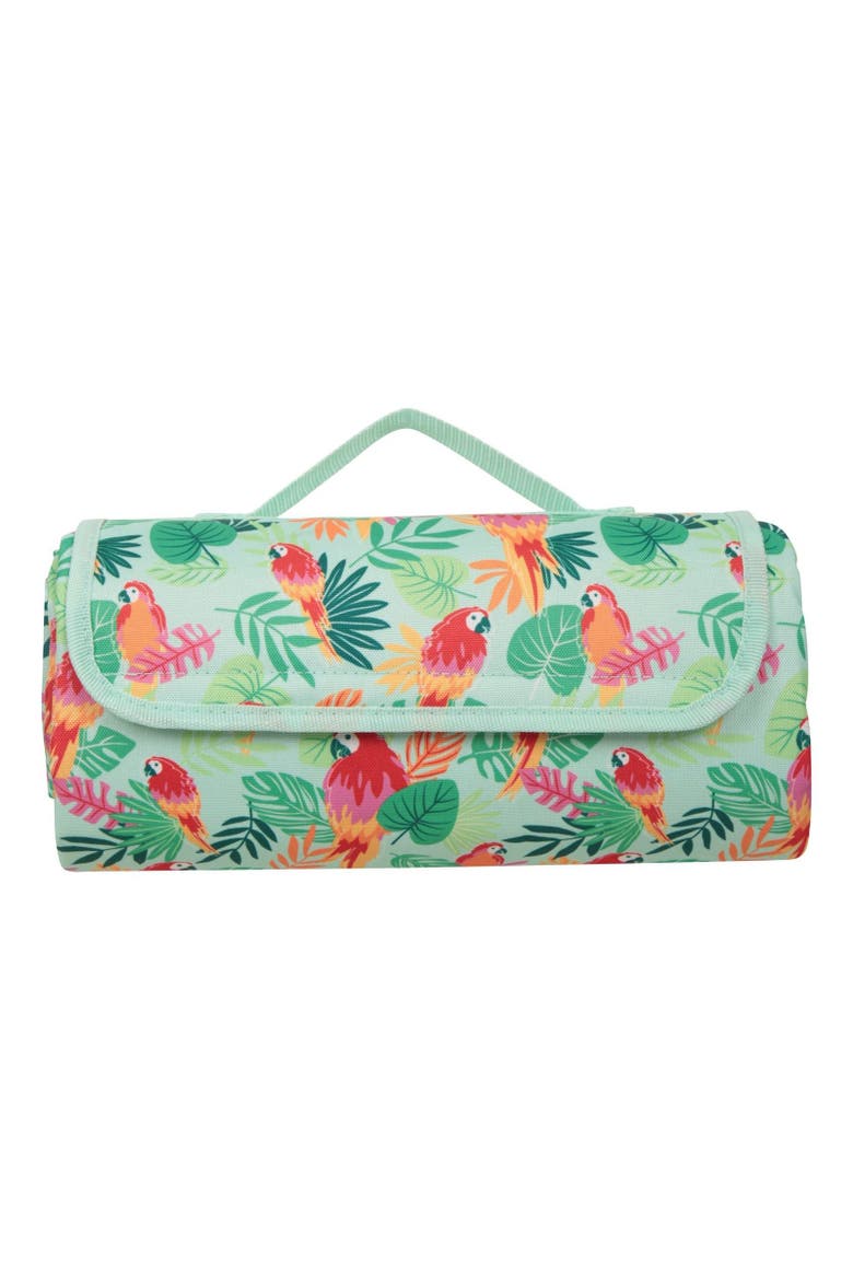Parrot Picnic Mat, Main, color, Green