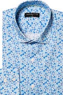 MASUTTO Nice Print Button-Up Long Sleeve Shirt