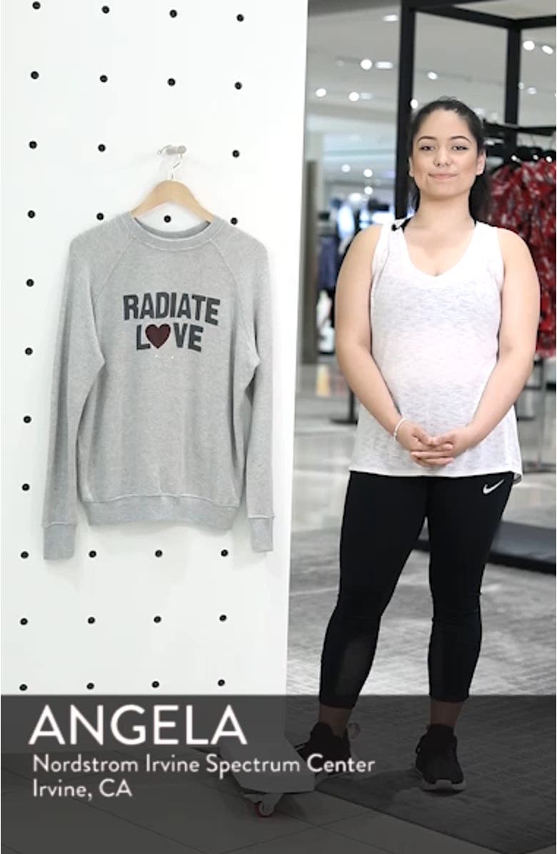 Radiate Love Sweatshirt, sales video thumbnail