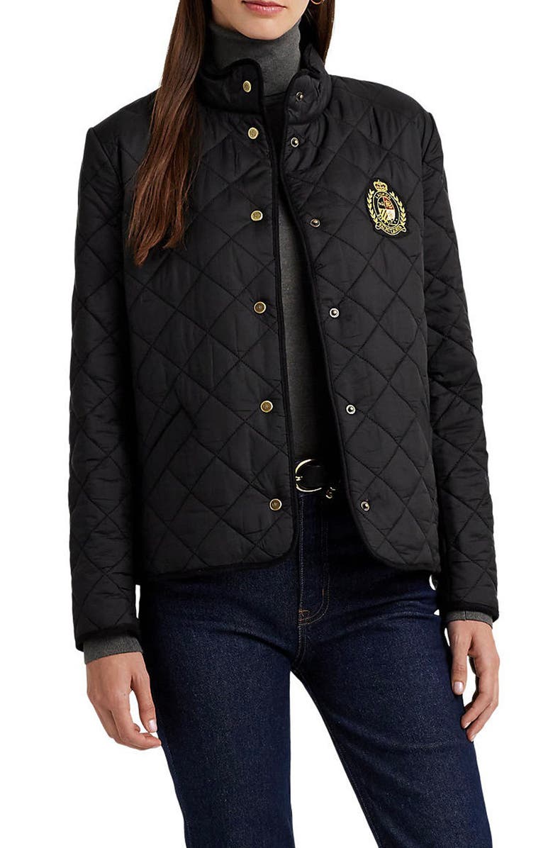 Lauren Ralph Lauren Quilted Jacket, Main, color, 