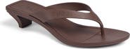 Gucci Kitten Heel Jelly Slide Sandal