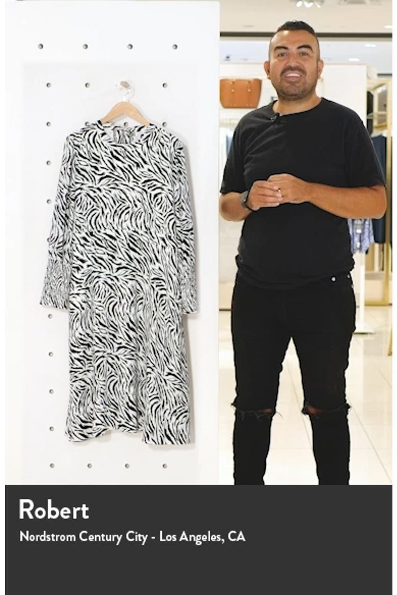 Tie Back Long Sleeve Dress video