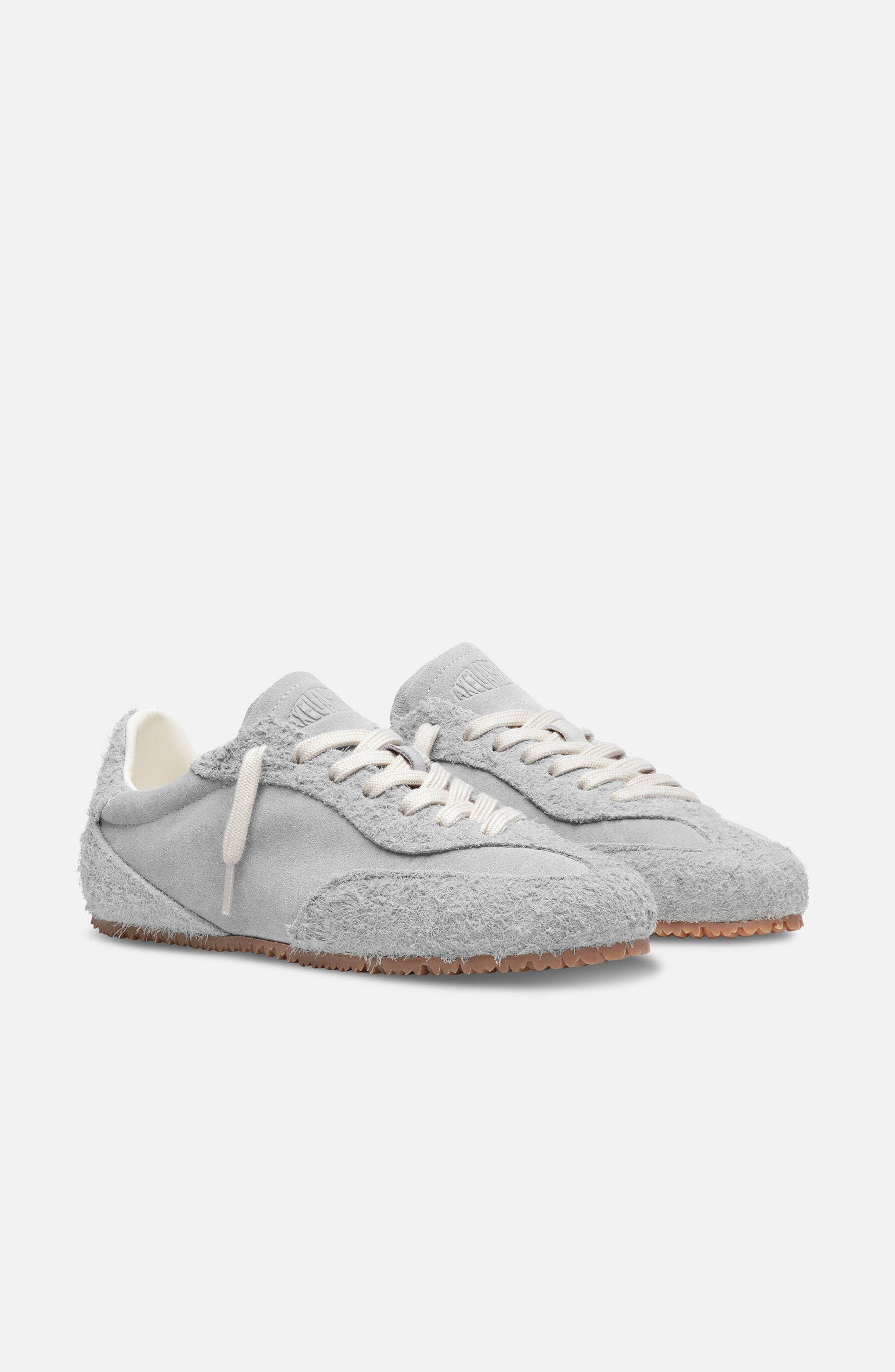 Axel Arigato Daze Suede Runner - Women's, Alternate, color, Grey/Off White