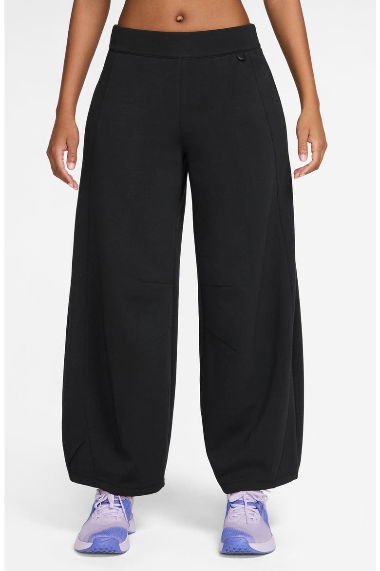 Impossibly Soft Dri-FIT Wide Leg Pants, Main, color, 010 BLACK/ DKSKGY