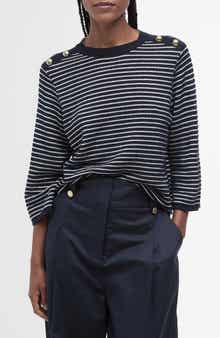 Barbour Macy Stripe Cotton Sweater