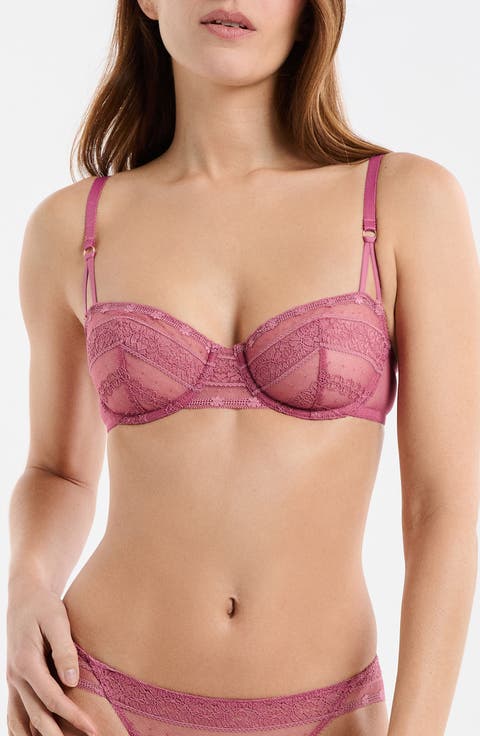 Exception N°9 Embroidered Underwire Balconette Bra