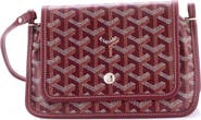 Pre-Owned Goyard Plumet Clutch Wallet Coated Canvas