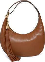 AIMEE Bloom Bean Bag Leather Moon Bag